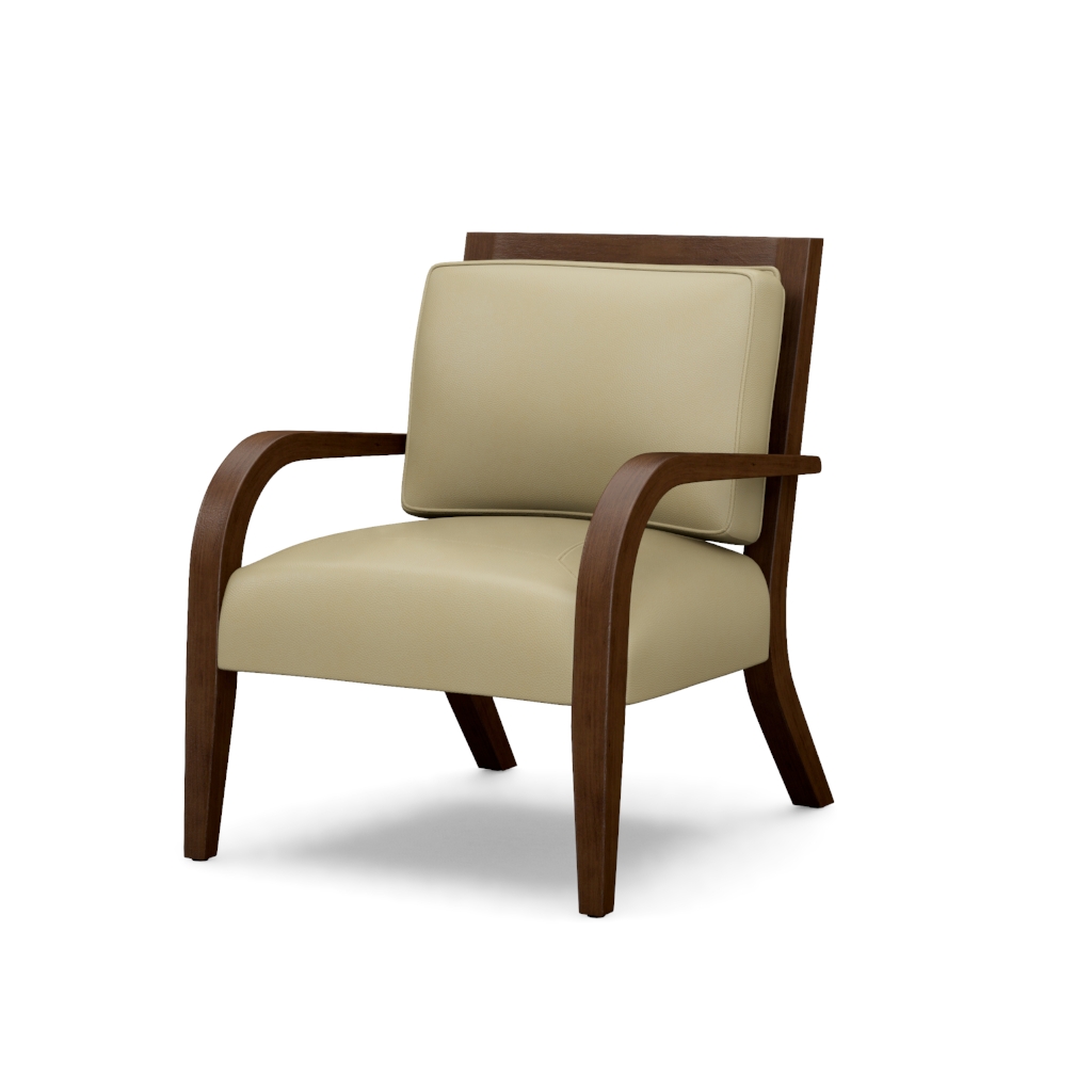 Apollo Leather Chair – View at 60°