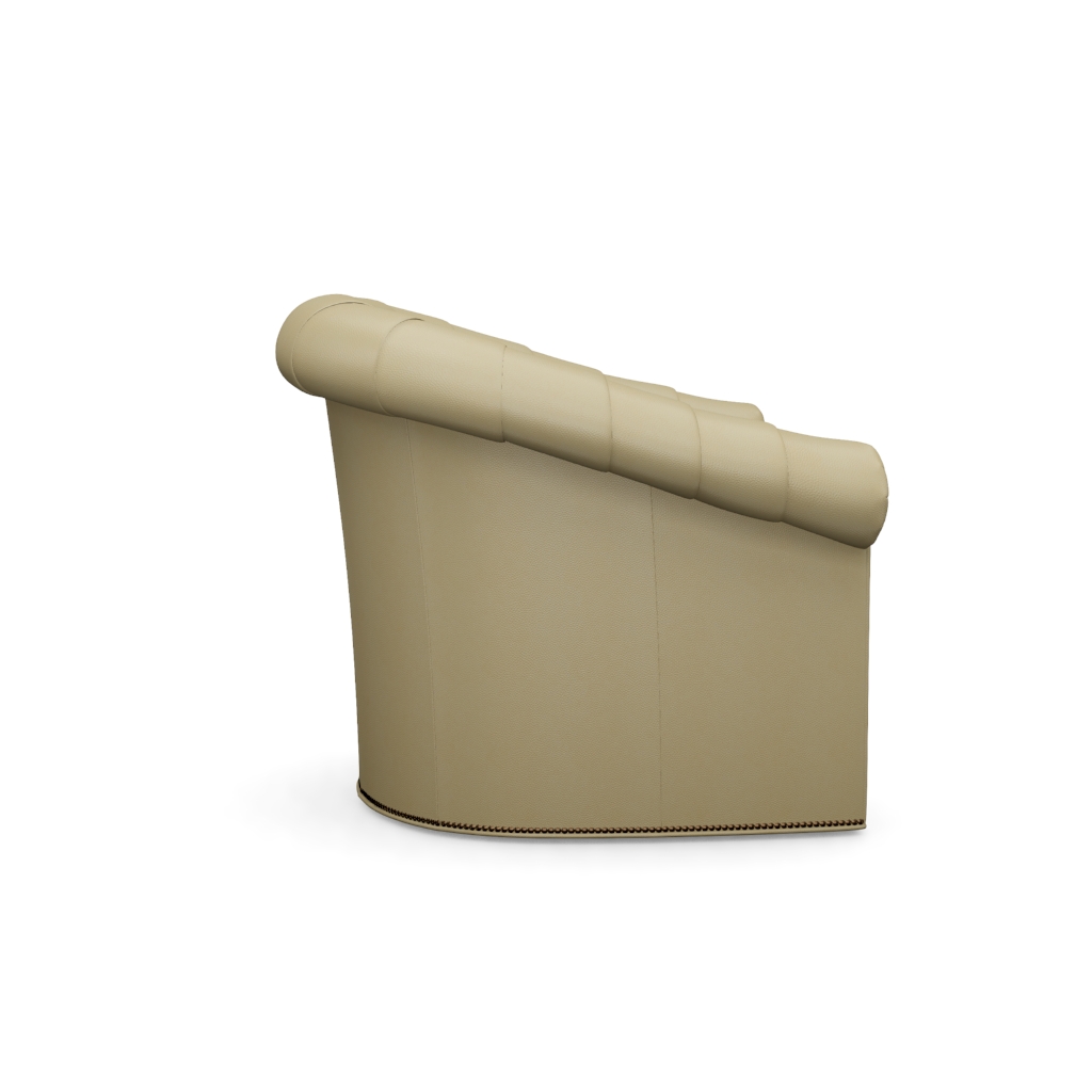 Robinson Leather Swivel Chair – View at 290°