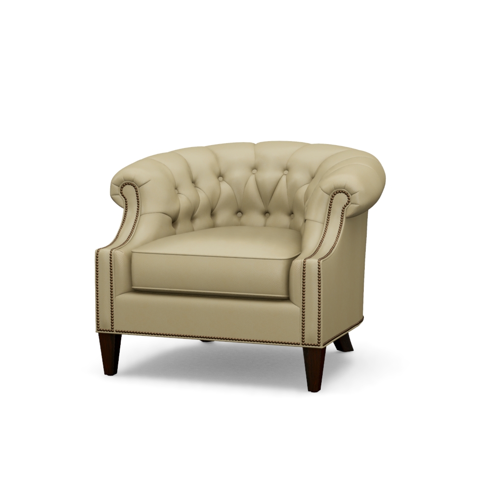 Kendrick Leather Chair – View at 50°