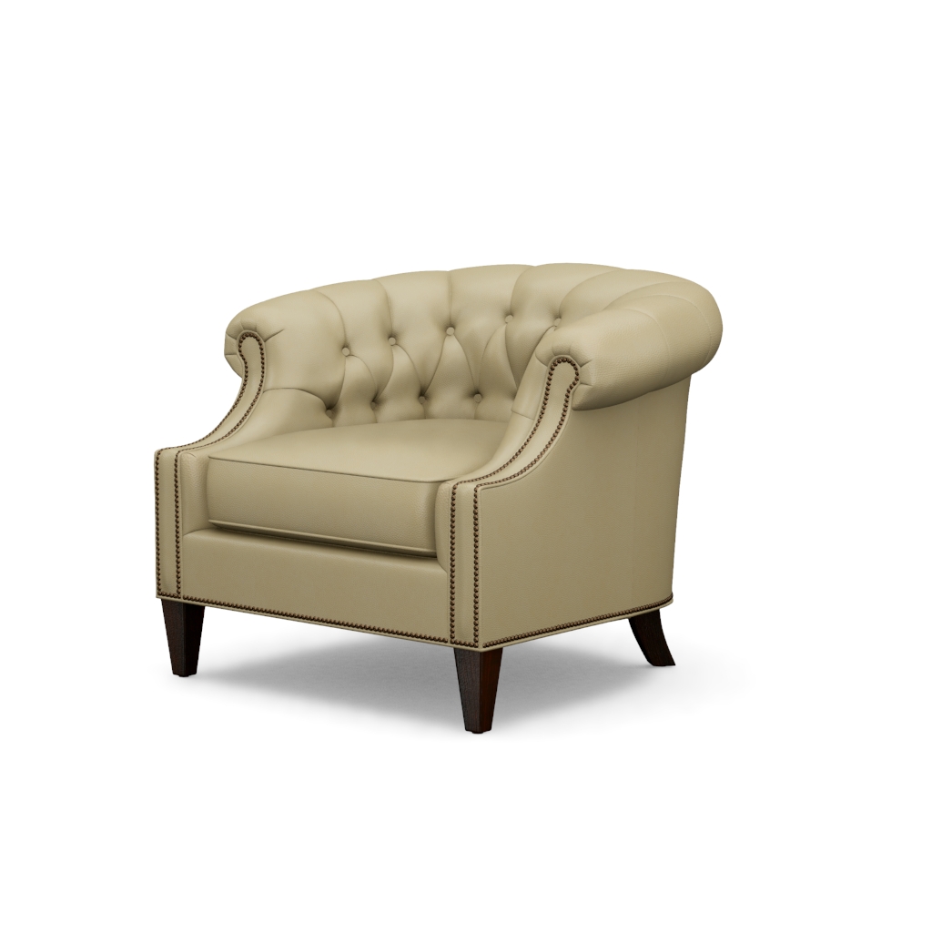 Kendrick Leather Chair – View at 70°