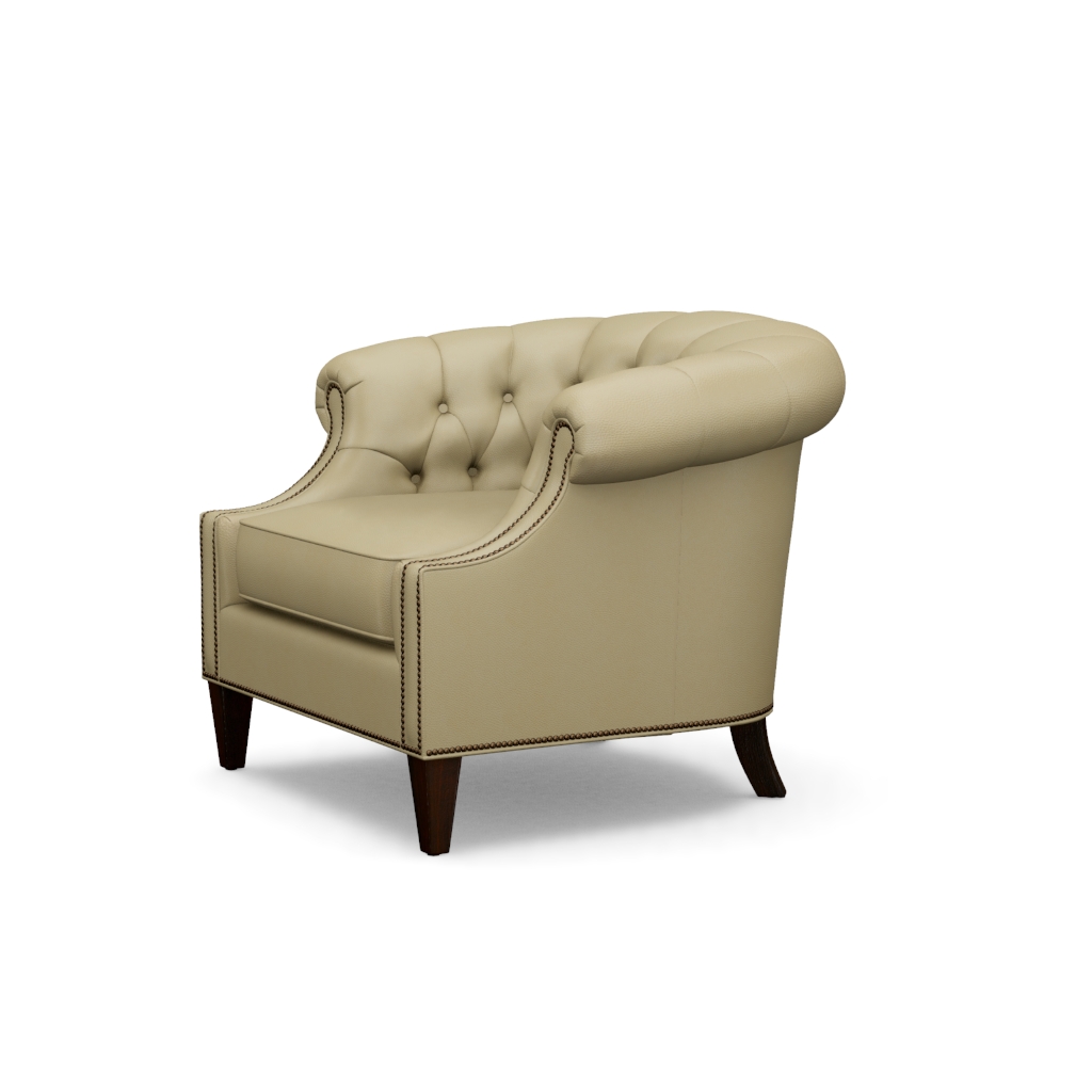 Kendrick Leather Chair – View at 90°
