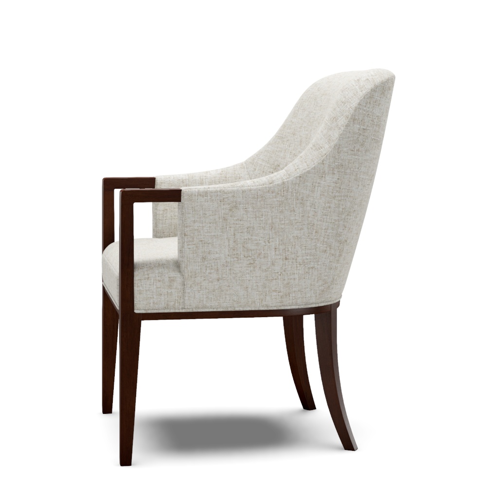 Lambeth Upholstered Arm Chair – View at 110°
