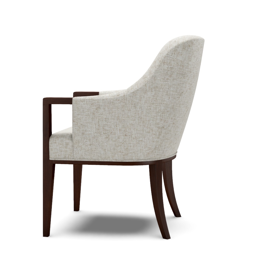 Lambeth Upholstered Arm Chair – View at 130°