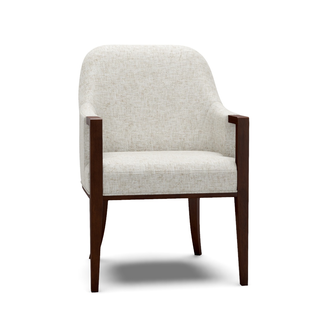 Lambeth Upholstered Arm Chair – View at 20°