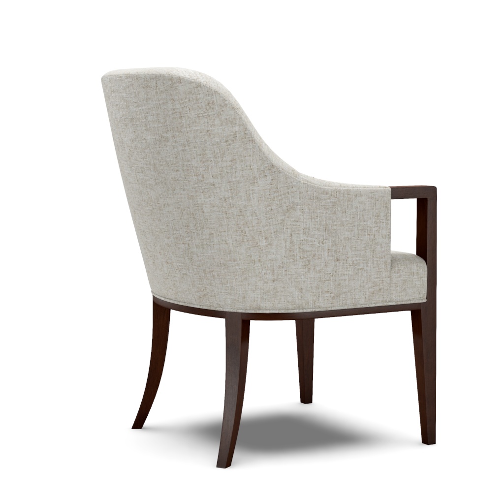 Lambeth Upholstered Arm Chair – View at 270°