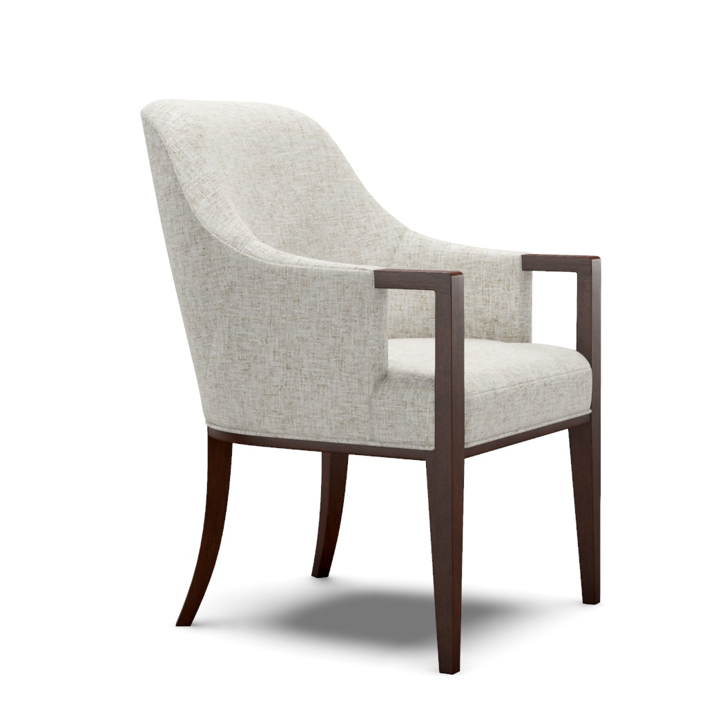 Lambeth Upholstered Arm Chair – View at 330°