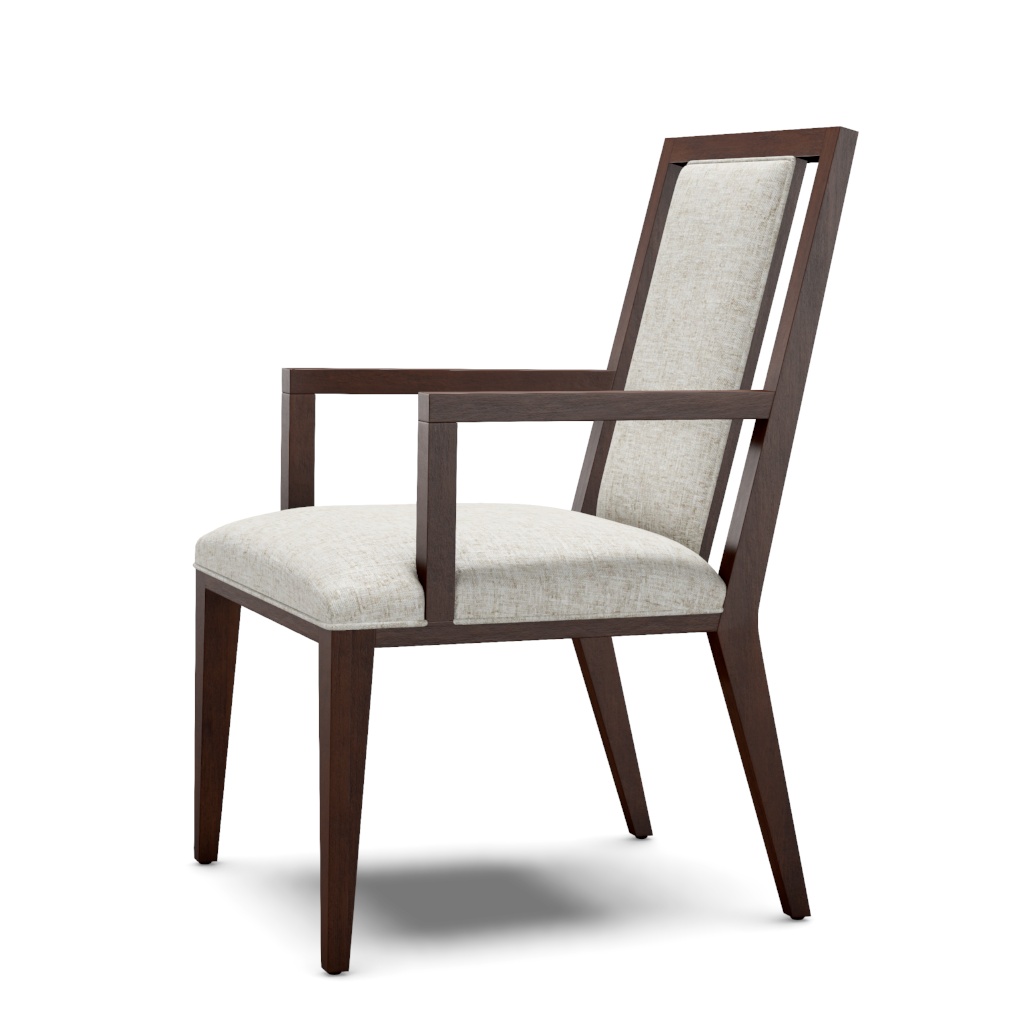 Boswell Upholstered Arm Chair – View at 100°
