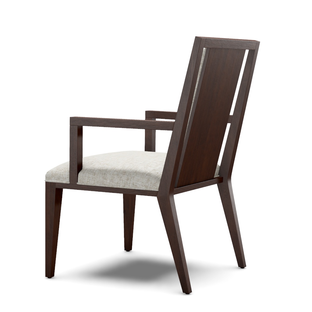 Boswell Upholstered Arm Chair – View at 150°