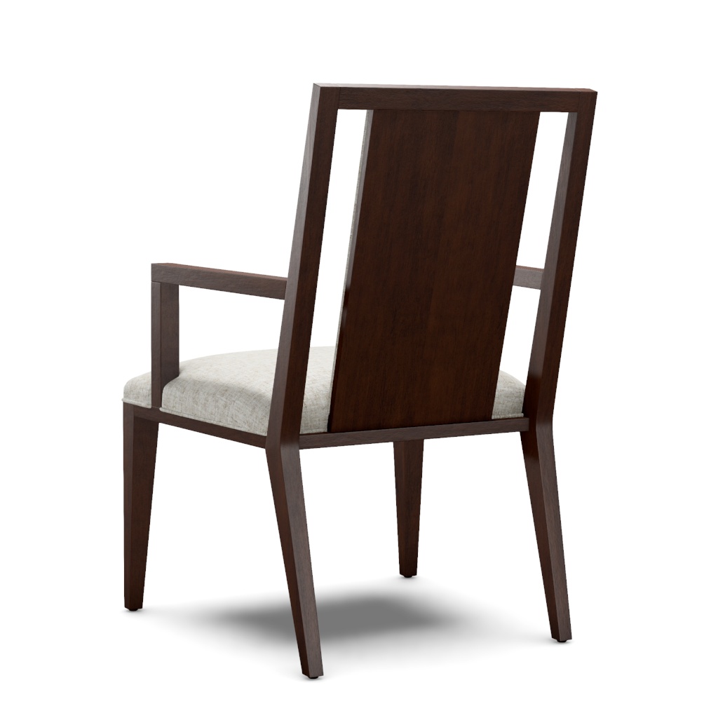 Boswell Upholstered Arm Chair – View at 180°