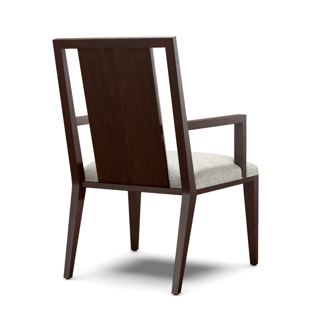 Boswell Upholstered Arm Chair – View at 240°