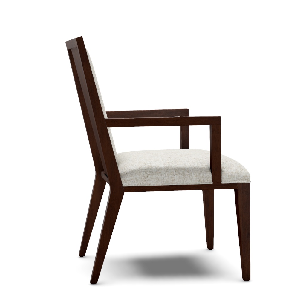 Boswell Upholstered Arm Chair – View at 290°