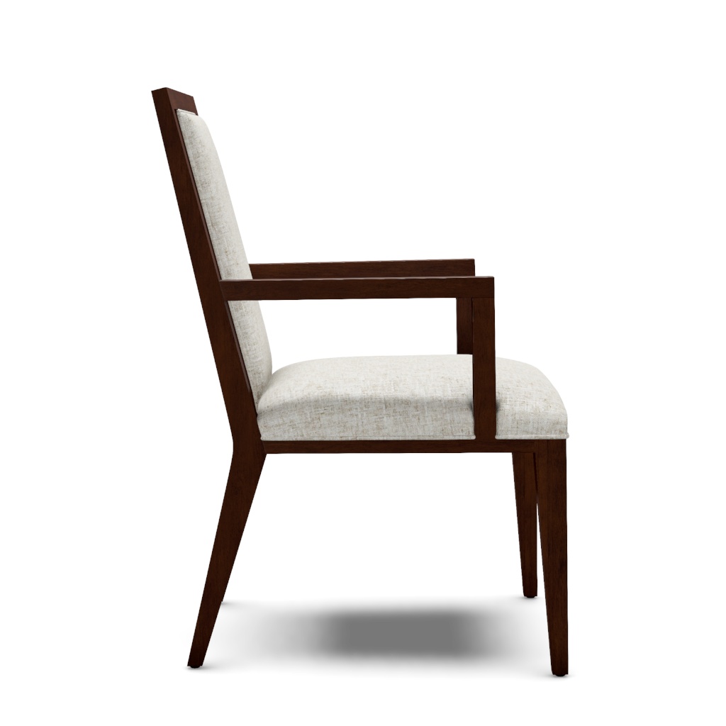 Boswell Upholstered Arm Chair – View at 300°
