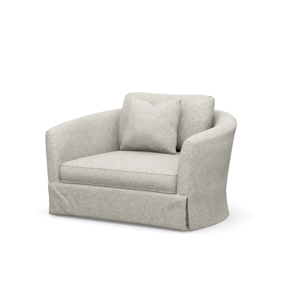 Veneto Swivel Chair – View at 60°