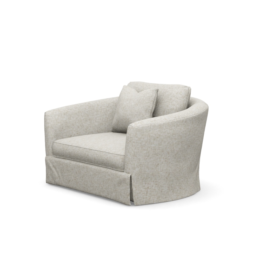 Veneto Swivel Chair – View at 80°
