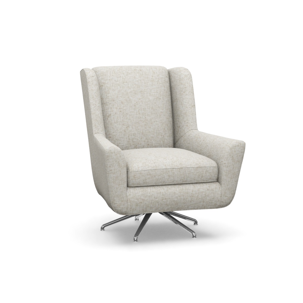 Chastain Swivel Chair – View at 10°