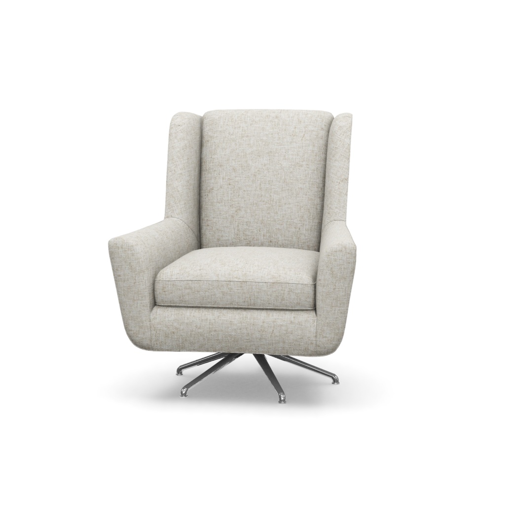 Chastain Swivel Chair – View at 40°