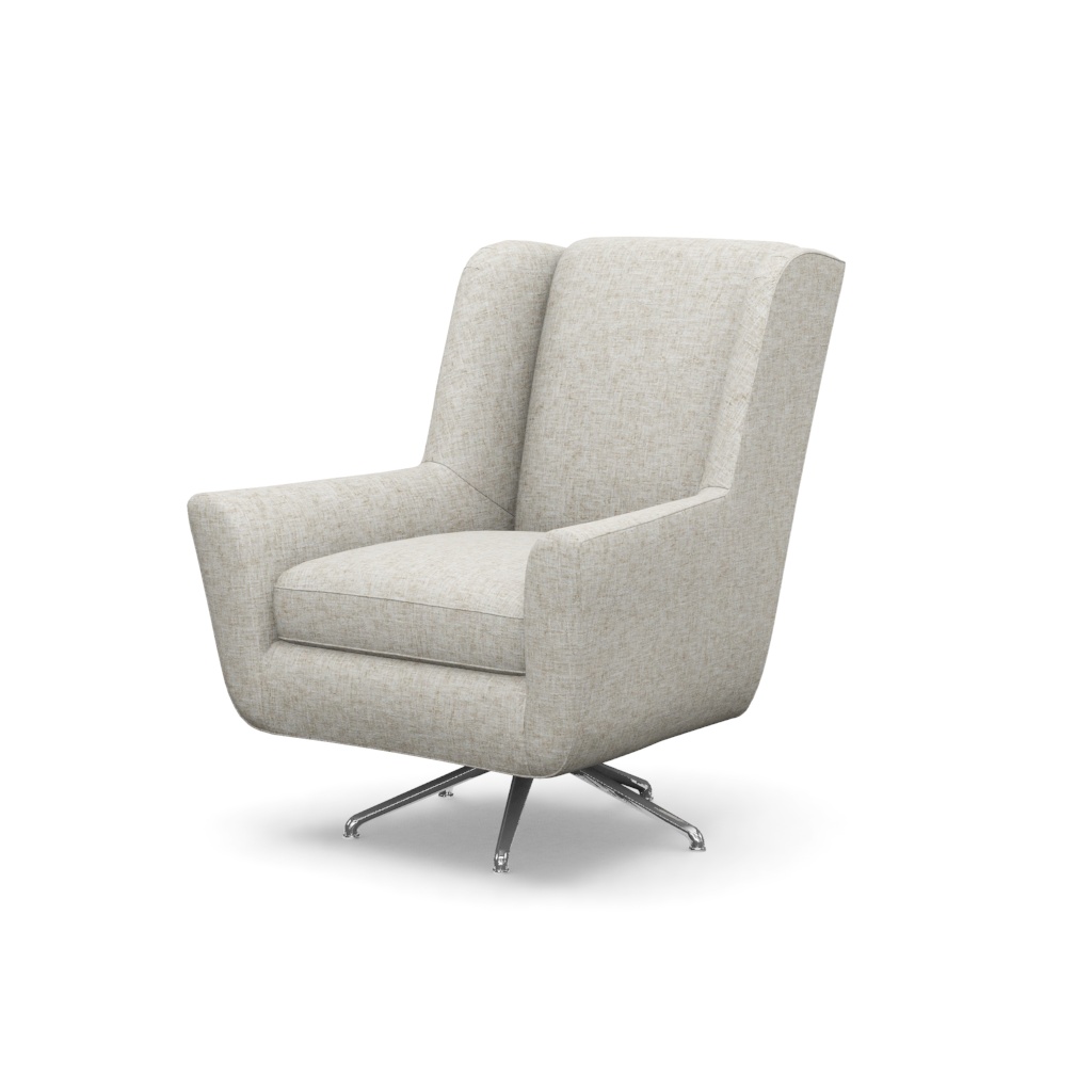 Chastain Swivel Chair – View at 70°