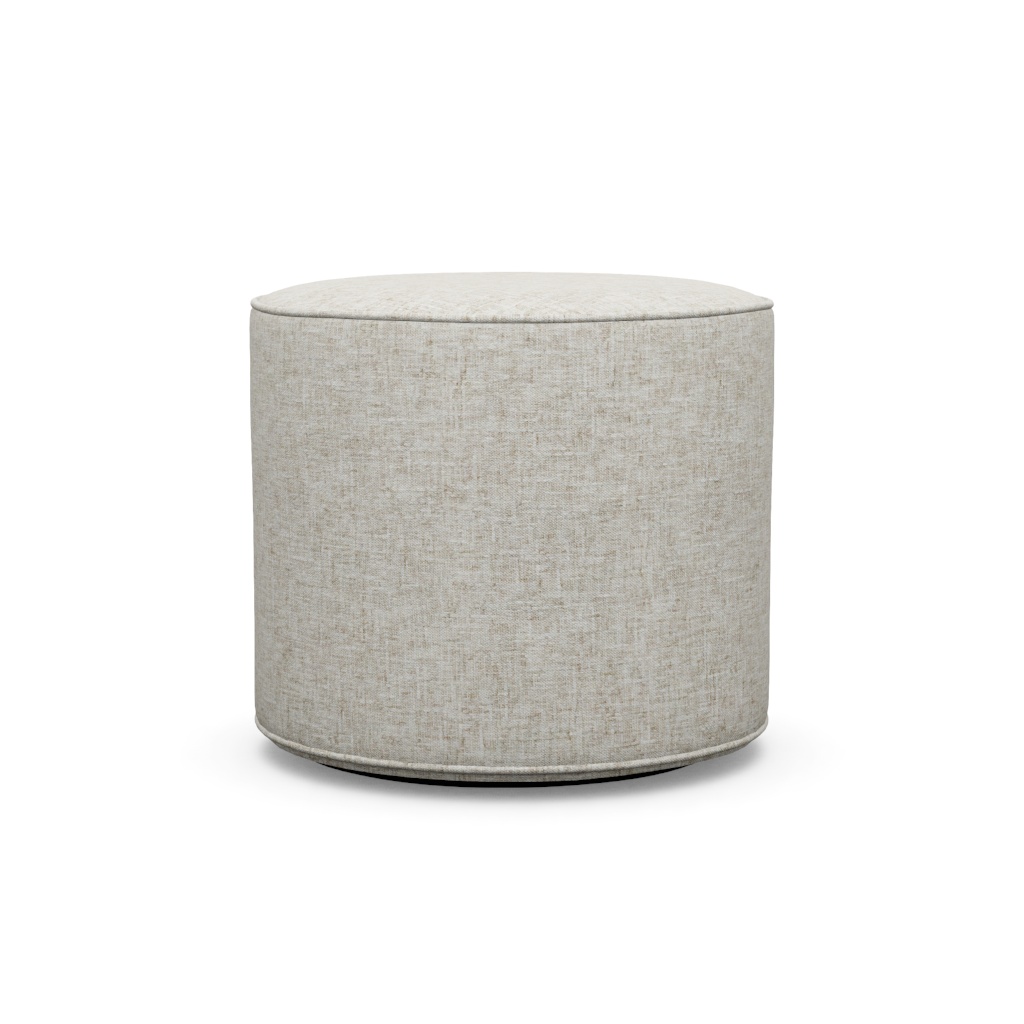 Waverly Swivel Ottoman – View at 70°