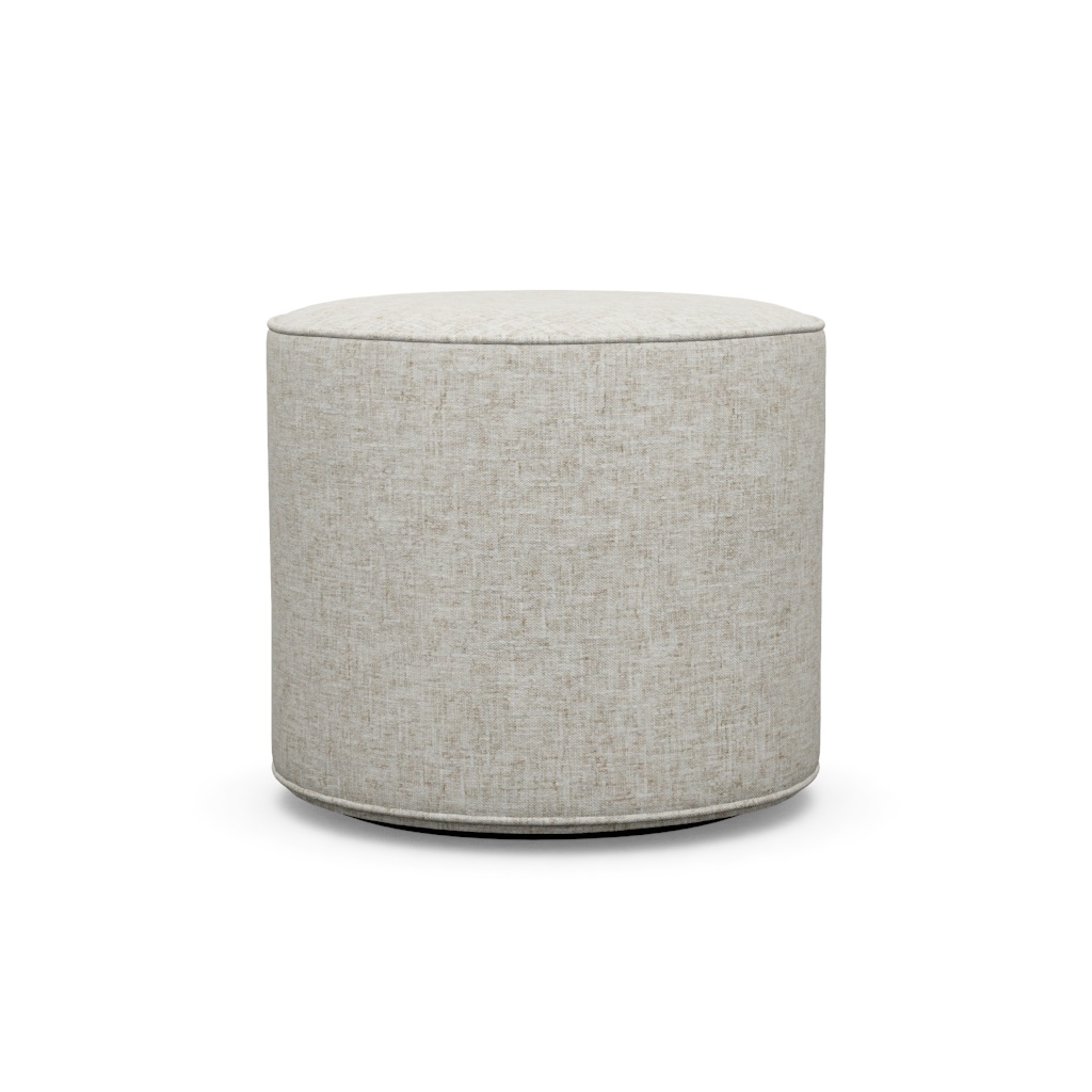 Waverly Swivel Ottoman – View at 80°