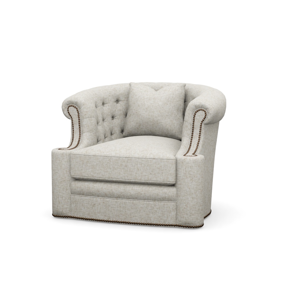 Feroni Swivel Chair – View at 50°