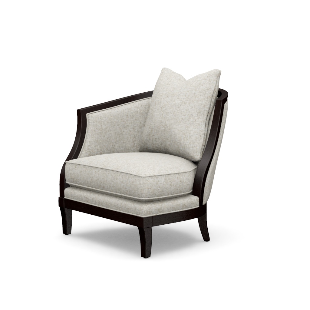 Garland Left Arm Facing Chair – View at 80°