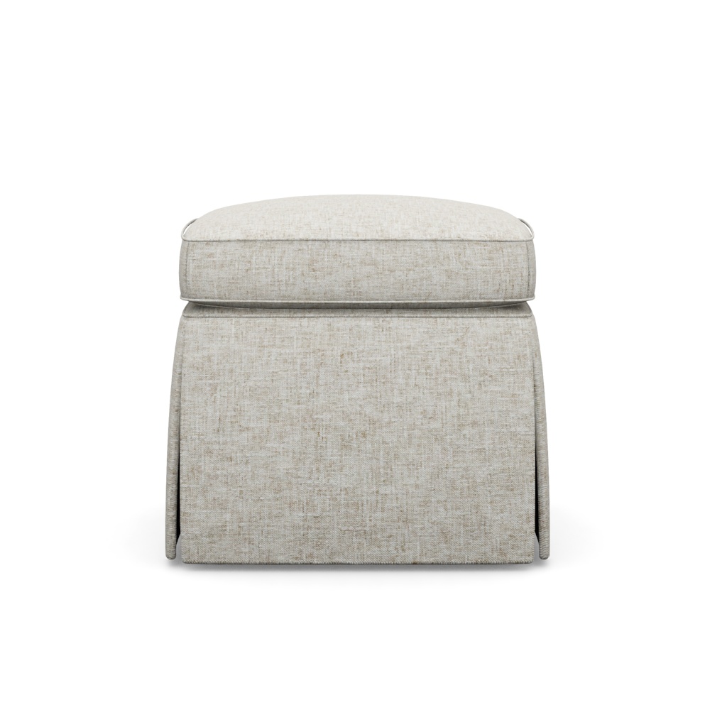 Half Moon Caye Ottoman – View at 120°