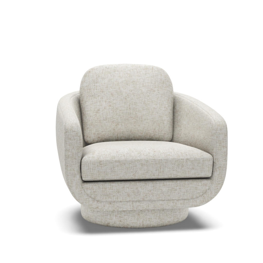 Bluewater Swivel Chair – View at 20°