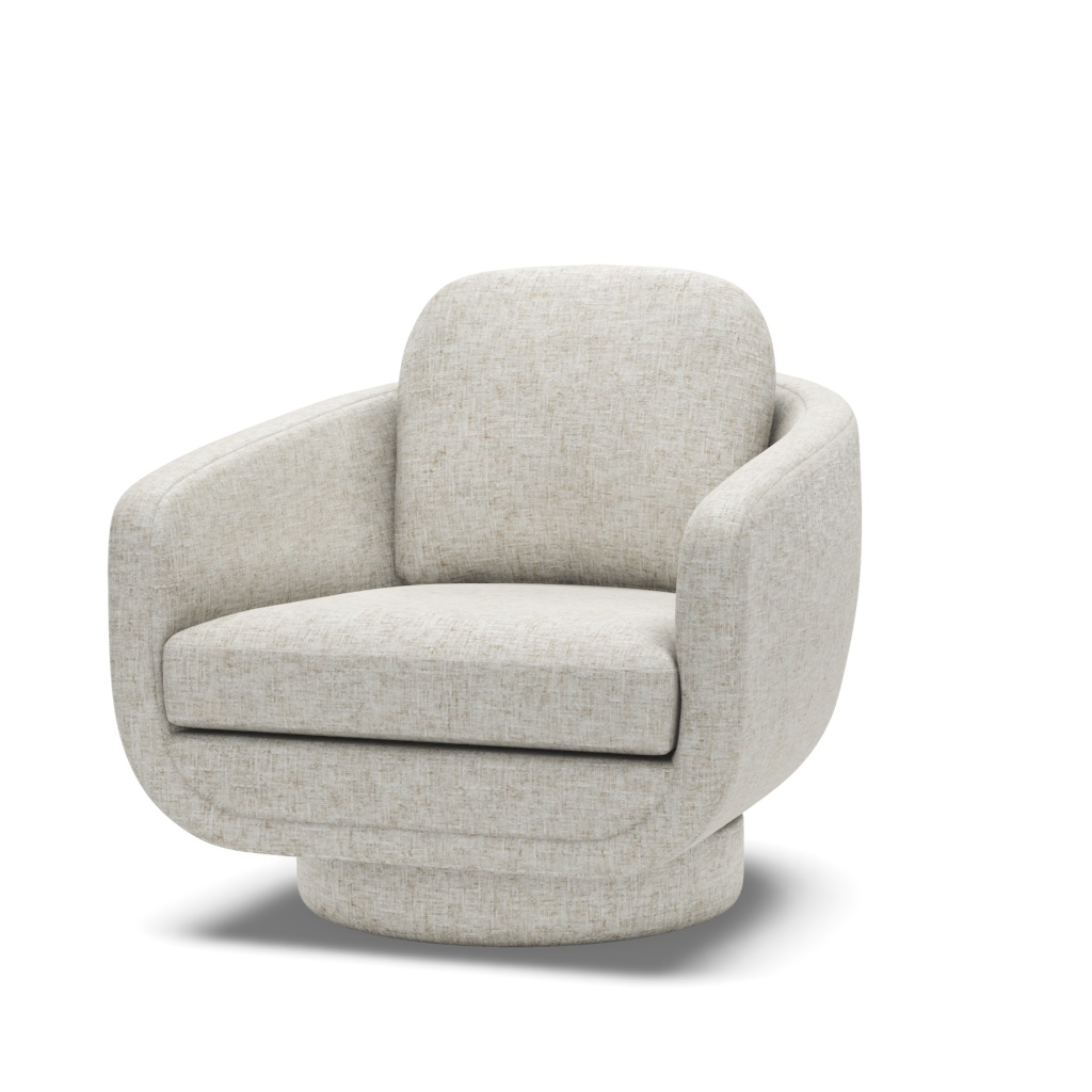 Bluewater Swivel Chair – View at 50°
