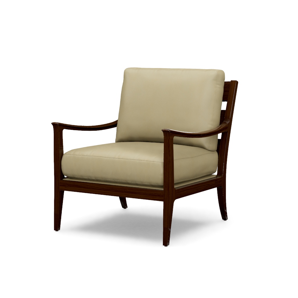 Miramar Leather Chair – View at 60°