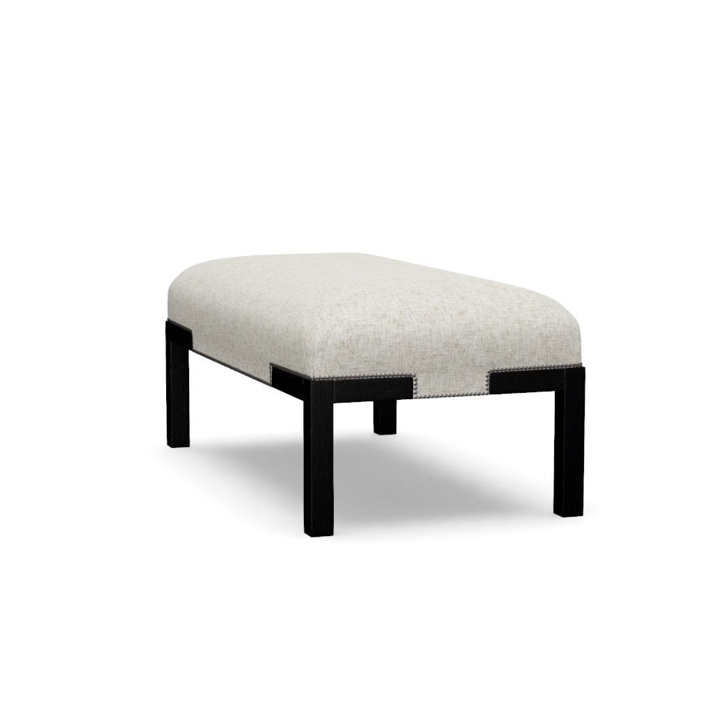Norfolk Cocktail Ottoman – View at 100°