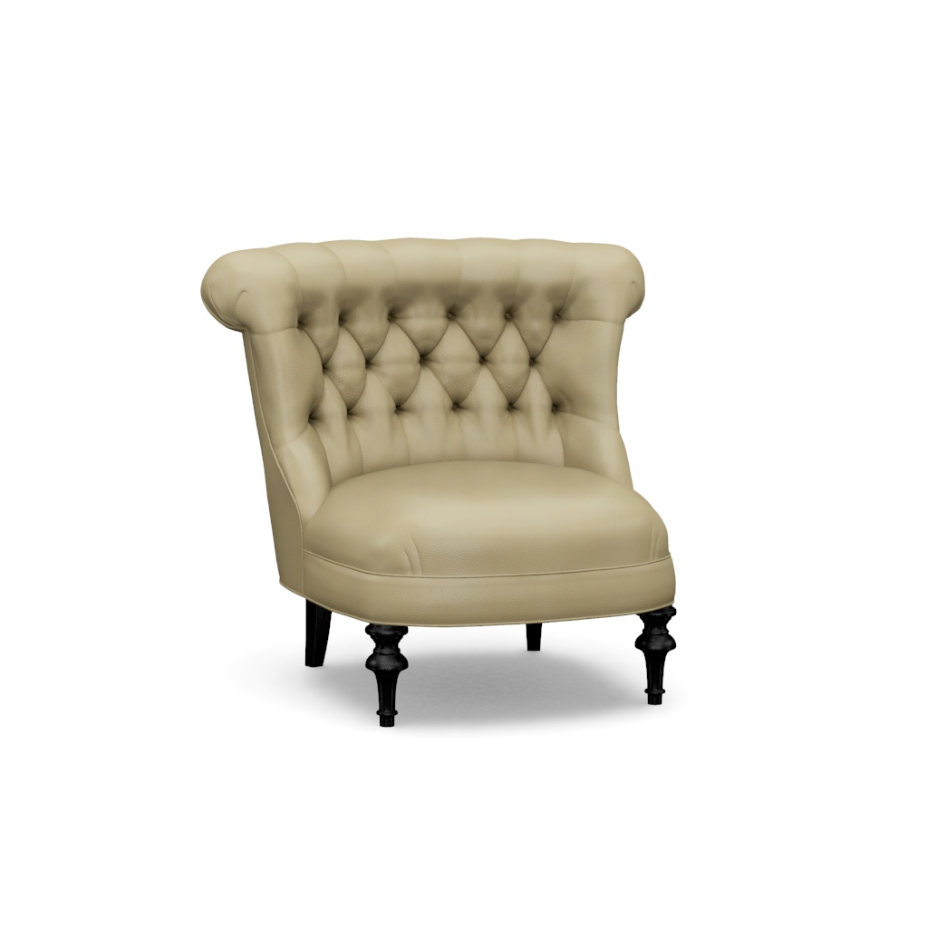 Xavier Leather Chair – View at 10°