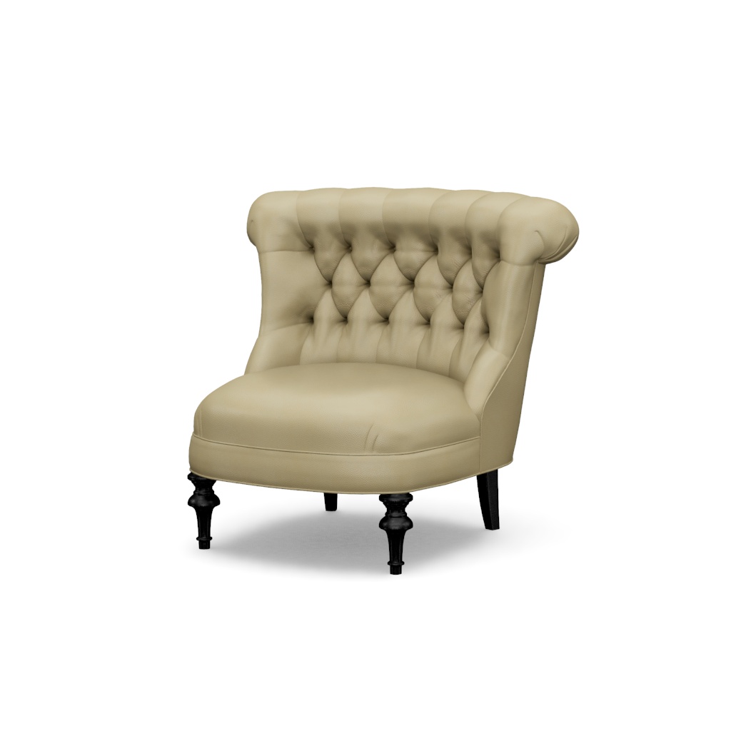 Xavier Leather Chair – View at 60°