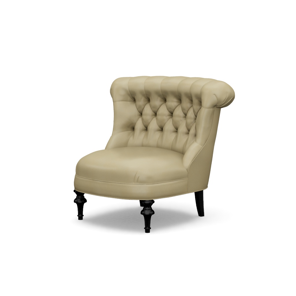 Xavier Leather Chair – View at 70°