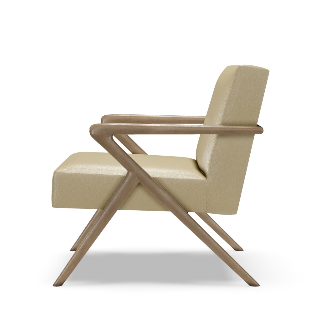 Tanzania Leather Chair – View at 120°