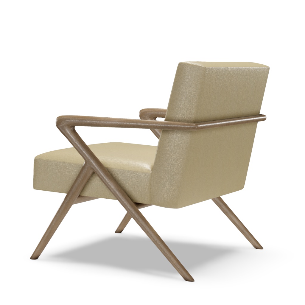 Tanzania Leather Chair – View at 150°