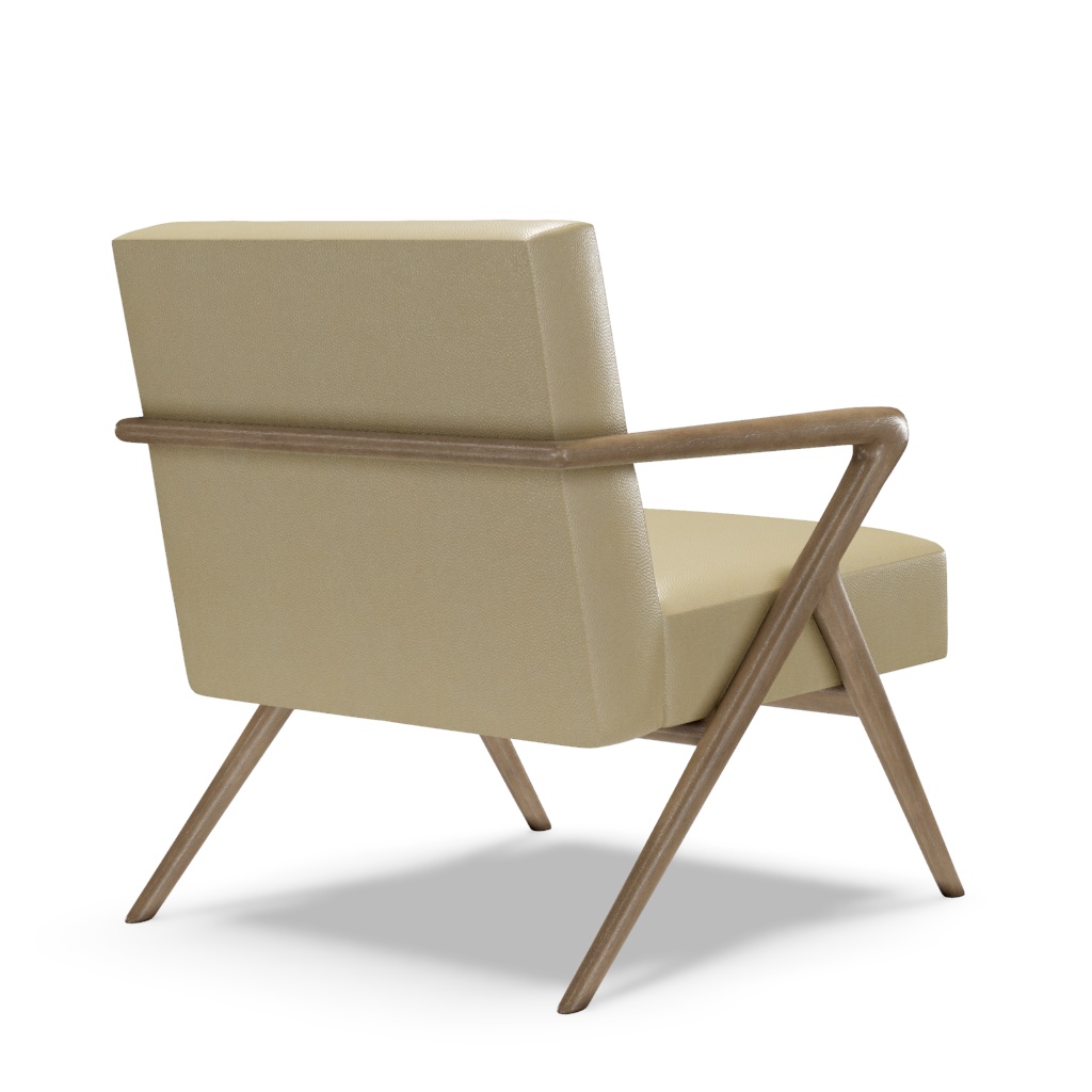 Tanzania Leather Chair – View at 250°