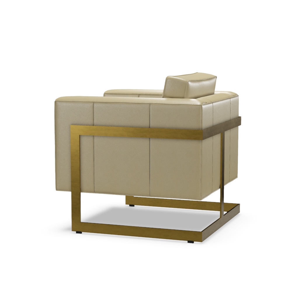 Winthrop Leather Chair – View at 140°