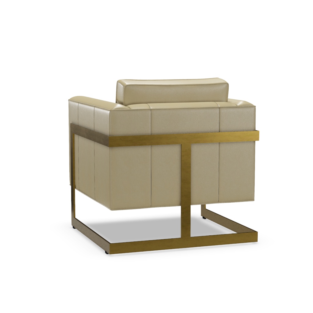Winthrop Leather Chair – View at 190°