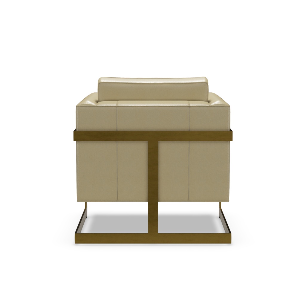 Winthrop Leather Chair – View at 210°