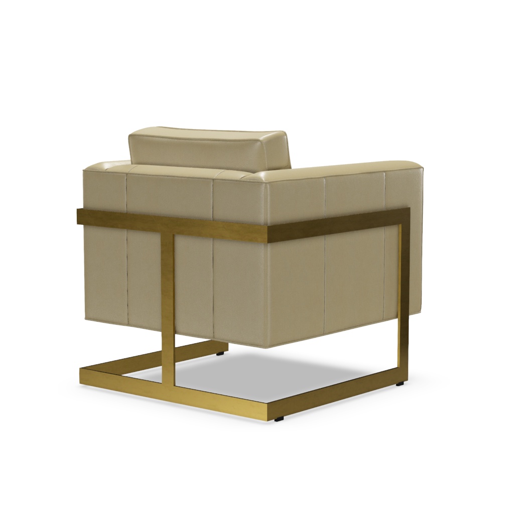 Winthrop Leather Chair – View at 250°