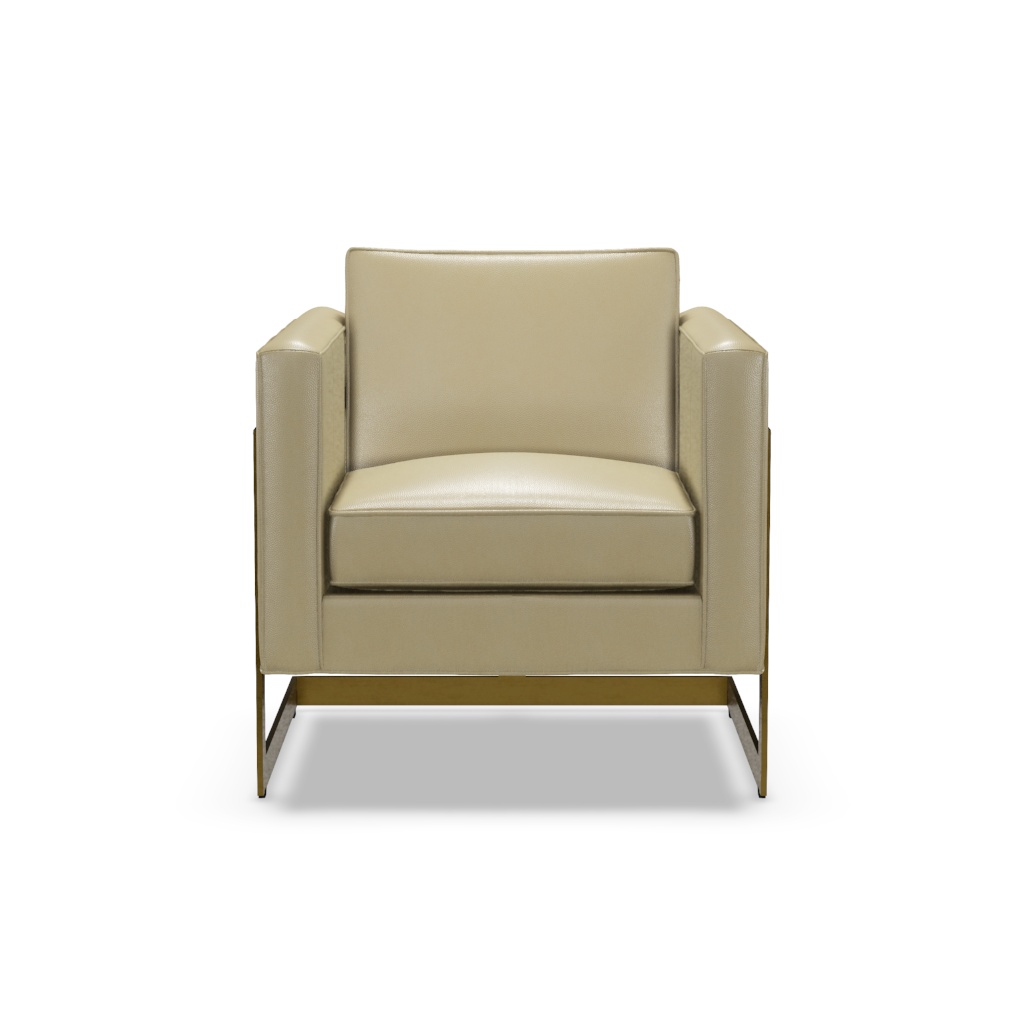 Winthrop Leather Chair – View at 30°