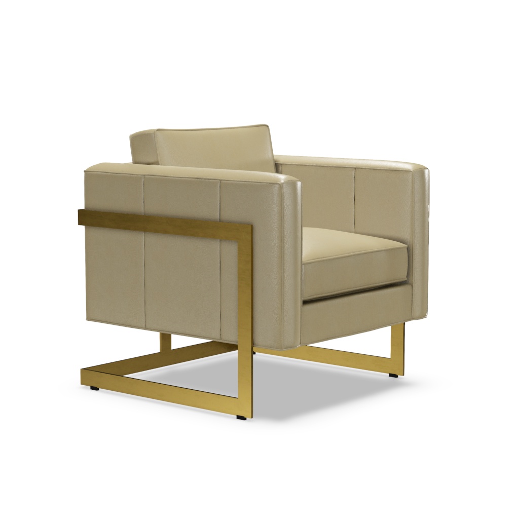 Winthrop Leather Chair – View at 340°