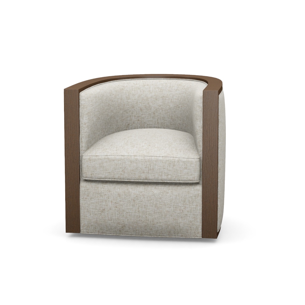Palermo Swivel Chair – View at 40°