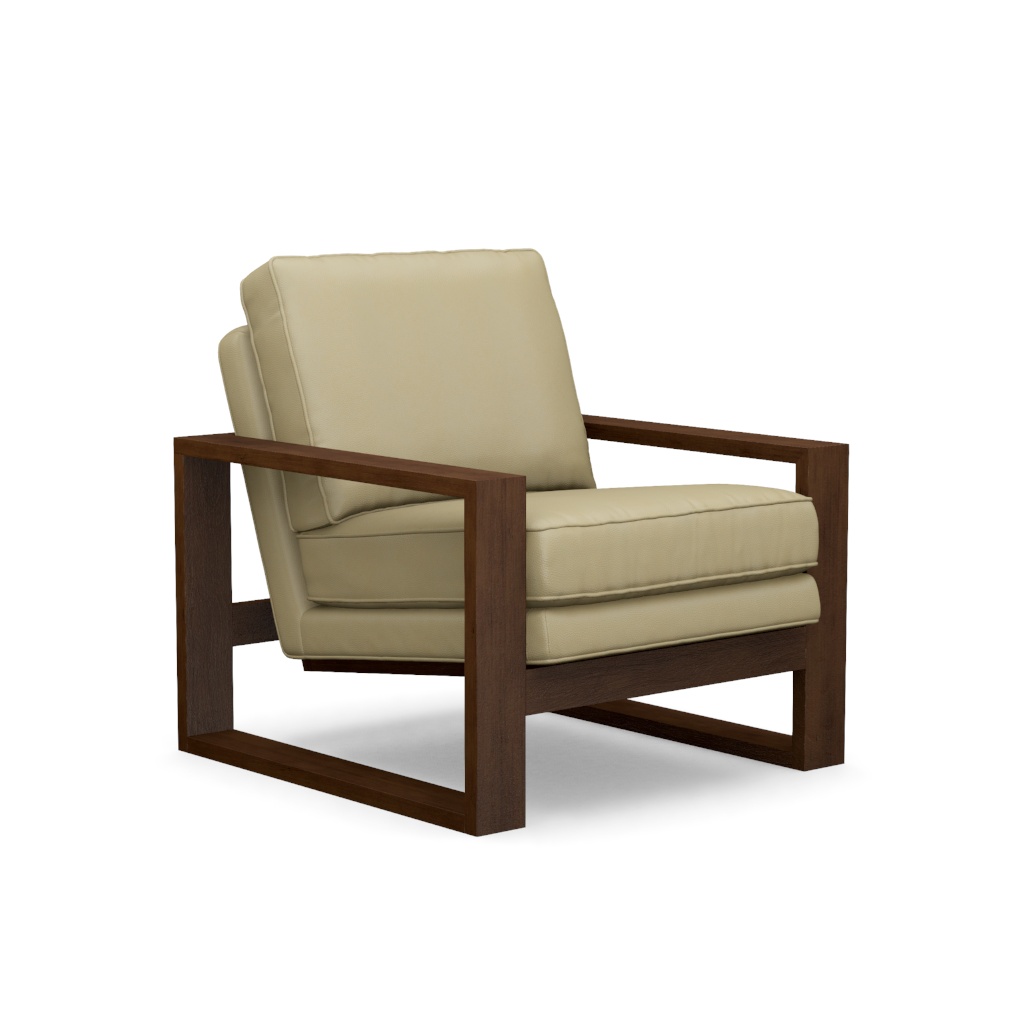 Axis Leather Chair – View at 350°