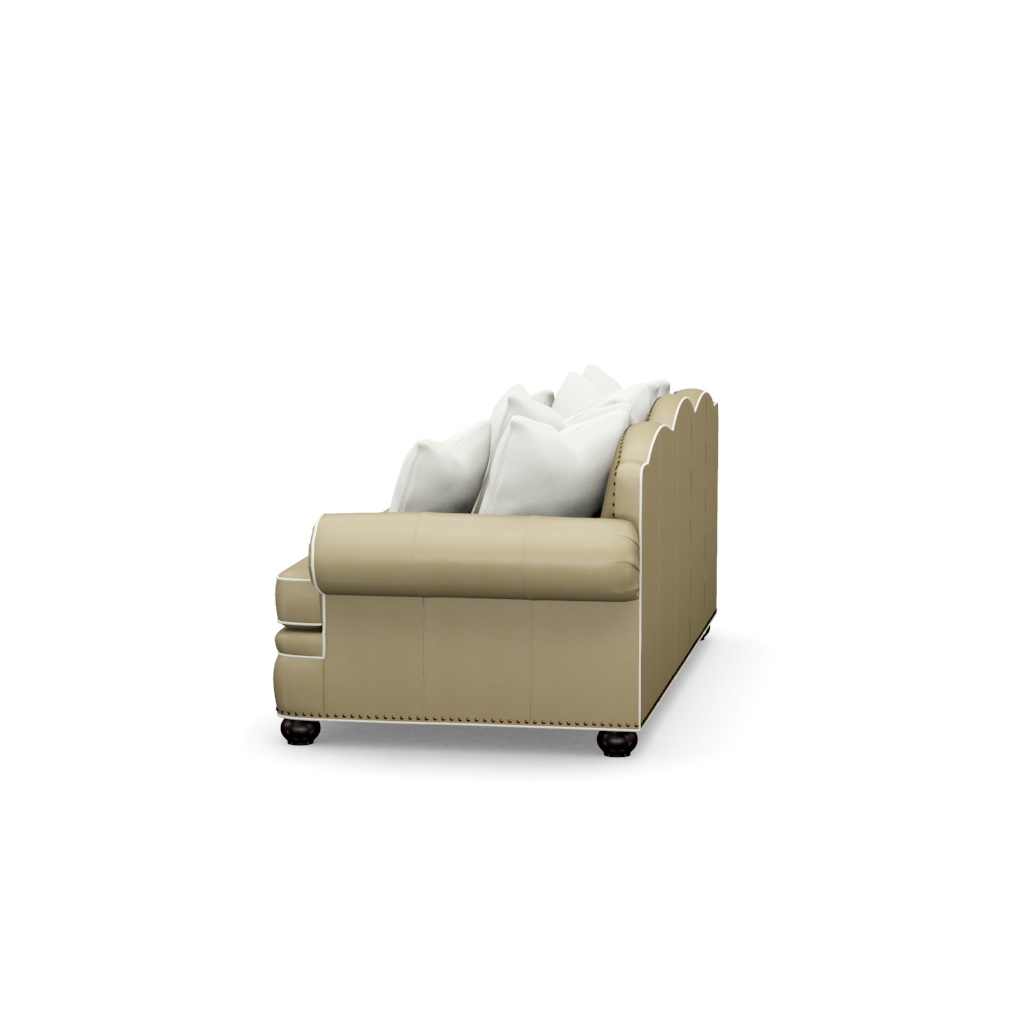 Jackson Leather Sofa – View at 130°