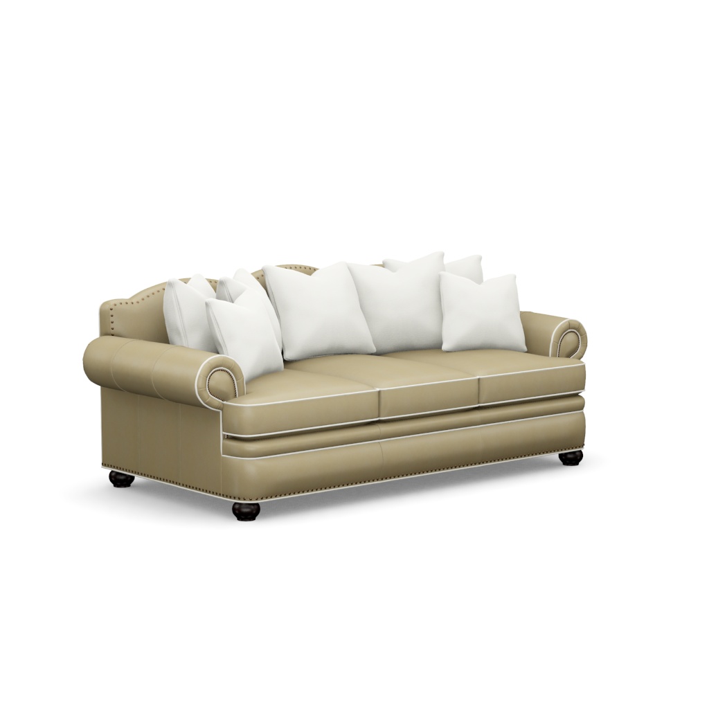 Jackson Leather Sofa – View at 350°