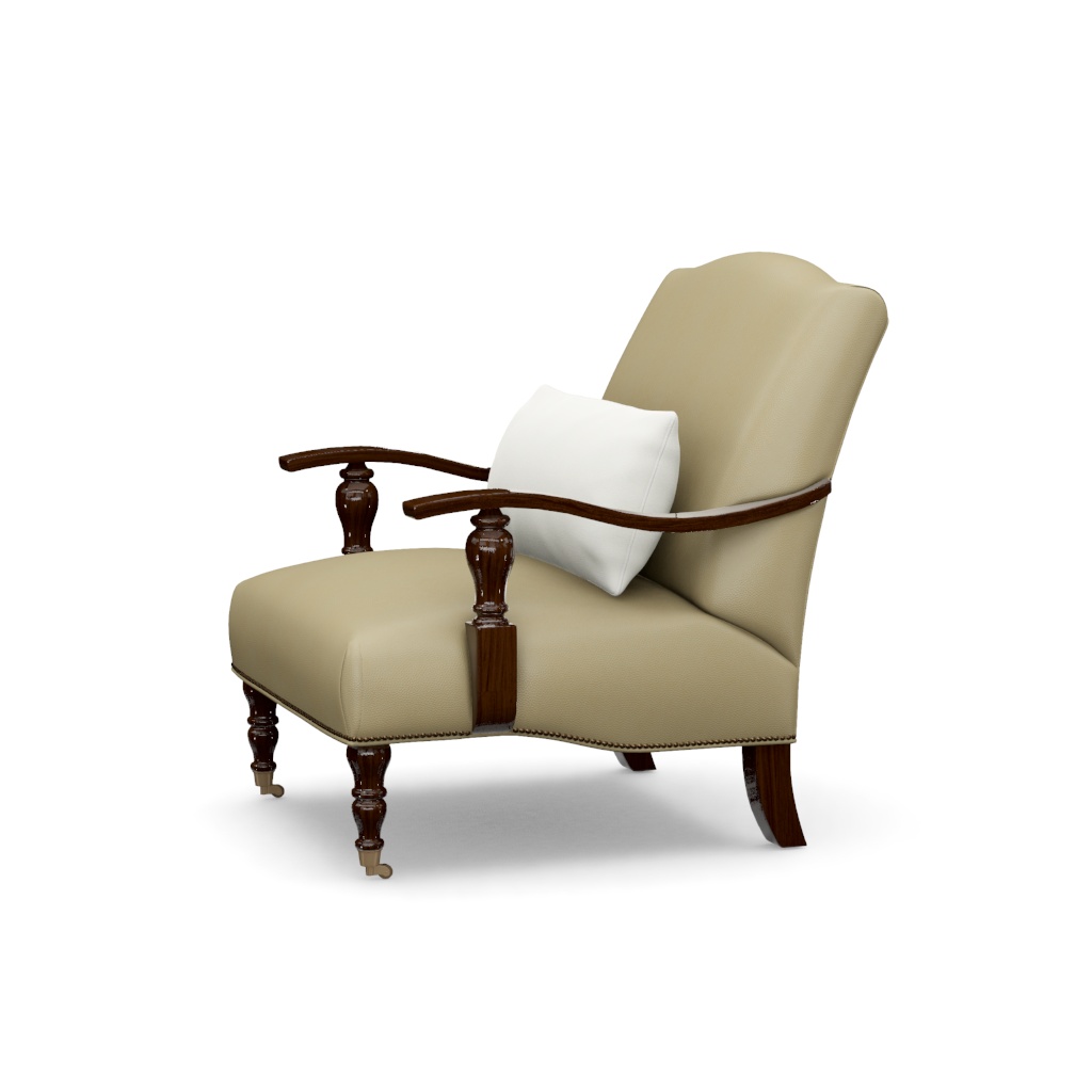 San Carlos Leather Chair – View at 100°