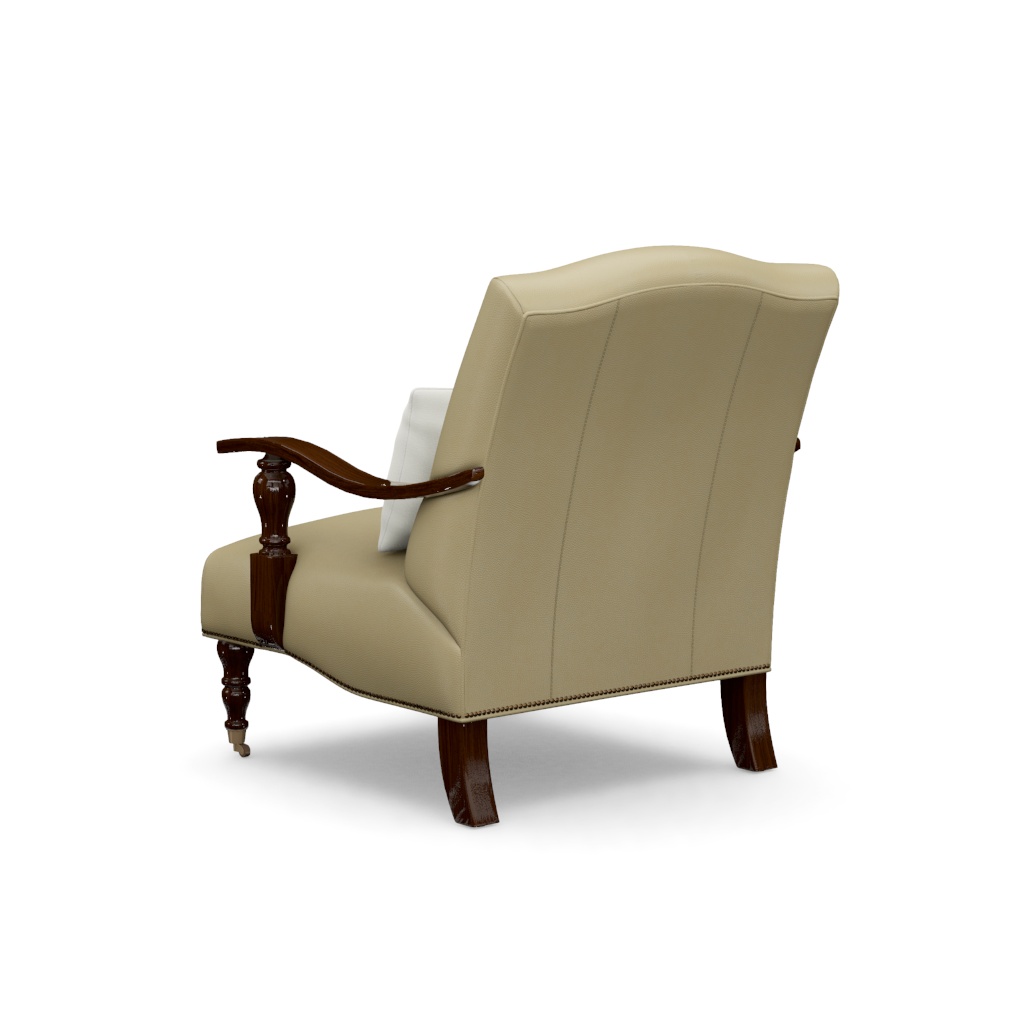 San Carlos Leather Chair – View at 170°