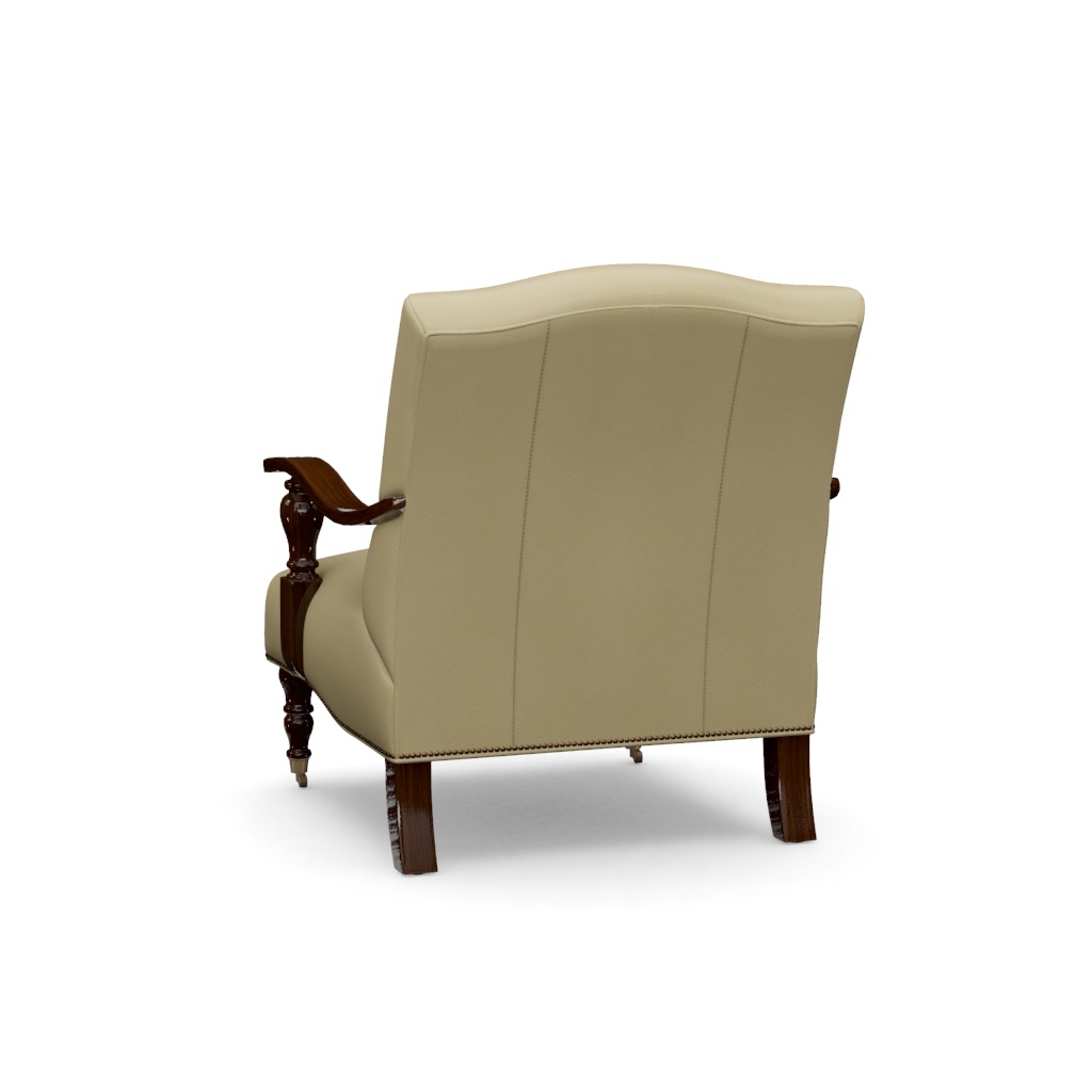 San Carlos Leather Chair – View at 190°