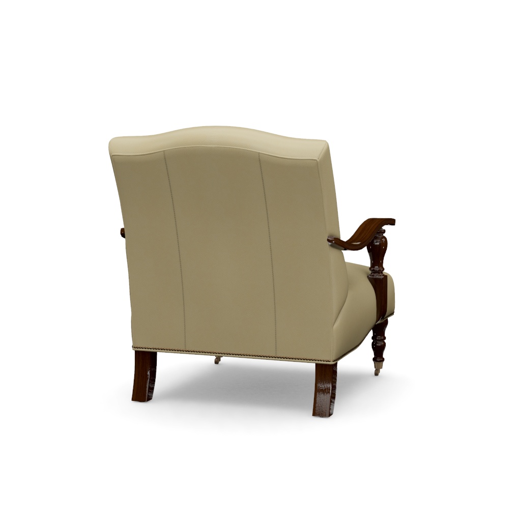 San Carlos Leather Chair – View at 230°